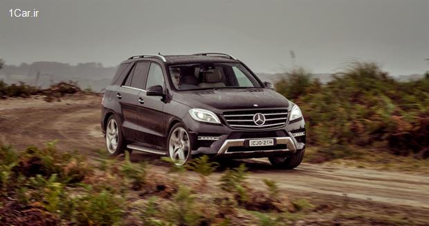 مرسدس بنز ML350 Blue Tec مدل 2014 شاسیبلندهای لوکس در مقابل یکدیگر